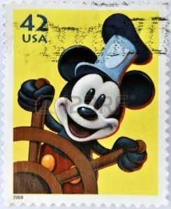 18251120-etats-unis-d-amerique--circa-2008-un-timbre-imprime-en-usa-montre-mickey-mouse-circa-2008